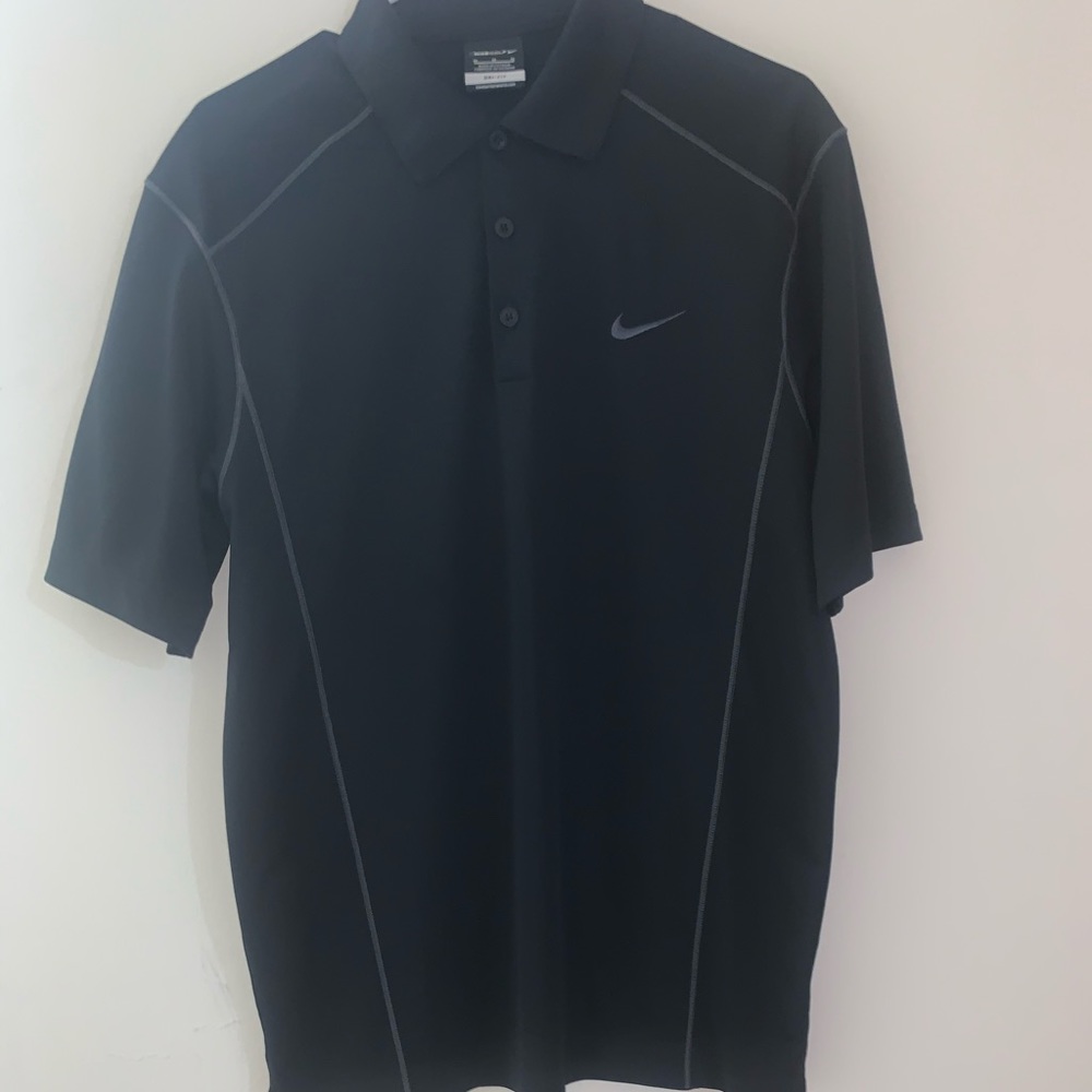 Black Nike Golf Polo